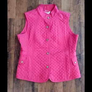 Talbot's quilted vest